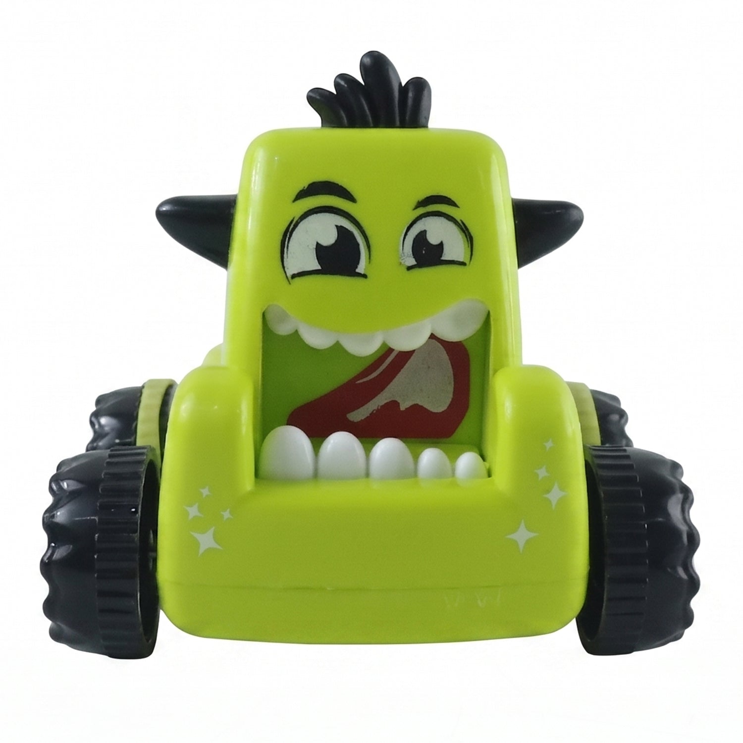 Cartoon Monster Push Back Car Toy for Kids - Eco-Friendly & Durable - Detail View 5