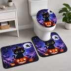 3 in 1 Bathroom Mat Set Absorbent & Anti-Slip for Safety and Comfort