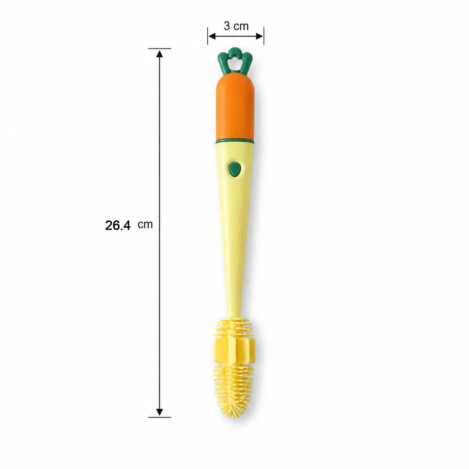 4 in 1 Silicone Bottle Cleaning Brush Hygienic & Reusable - Detail View 6