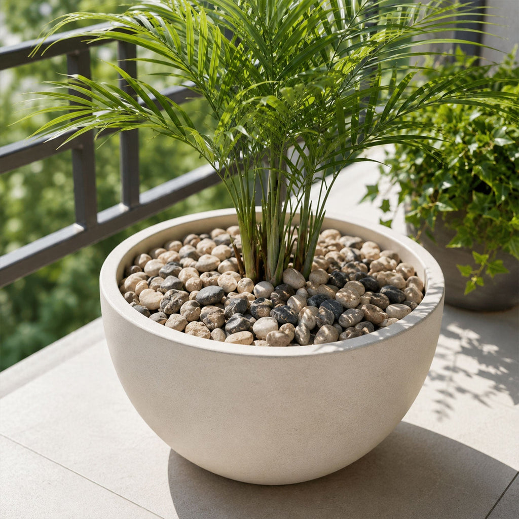 Decorative Natural Pebbles Smooth River Stones for Home & Garden - Front View