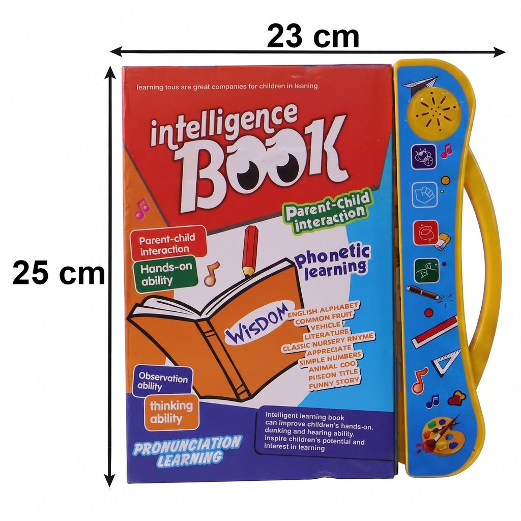 ALVENZA Kids Learning Sound Book, Interactive Phonics & Numbers Fun