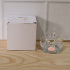 Crystal Swan Pair Showpiece – Elegant Decorative Gift for Love