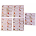 Gift Tag Stickers Elegant Floral Gold Foil Labels for Gifting - Detail View 5