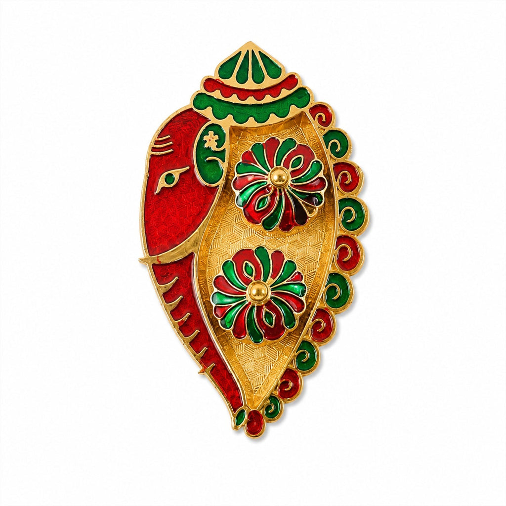 Kankavati Kumkum Holder Elegant Traditional Puja Accessory - Detail View 5