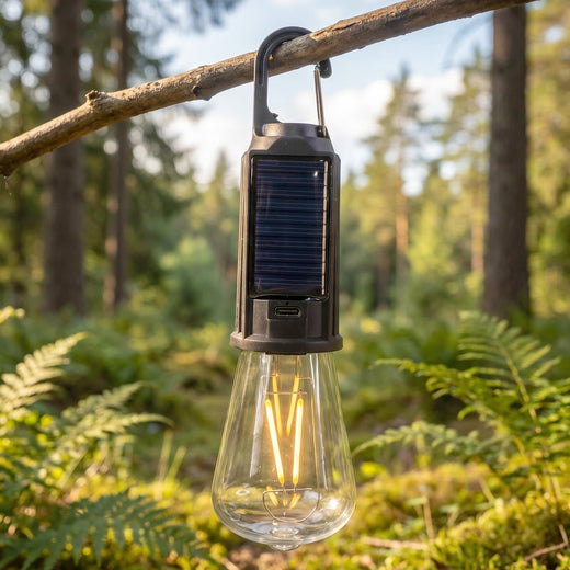 Solar Rechargeable Camping Lamp – Eco-Friendly & Portable Lighting