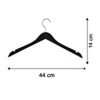 Premium Cloth Hanger Durable Non-Slip with Metal Hook for Wardrobe - Detail View 6