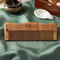 Natural Wooden Hair Comb Anti Static for Silky, Tangle-Free Hair