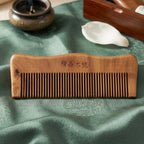 Natural Wooden Hair Comb Anti Static for Silky, Tangle-Free Hair