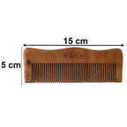 Natural Wooden Hair Comb Anti Static for Silky, Tangle-Free Hair - Detail View 6