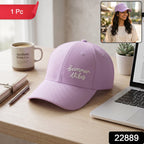 Summer Vibes Embroidered Baseball Cap Stylish Sun Protection - Side View