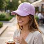 Summer Vibes Embroidered Baseball Cap Stylish Sun Protection - Front View