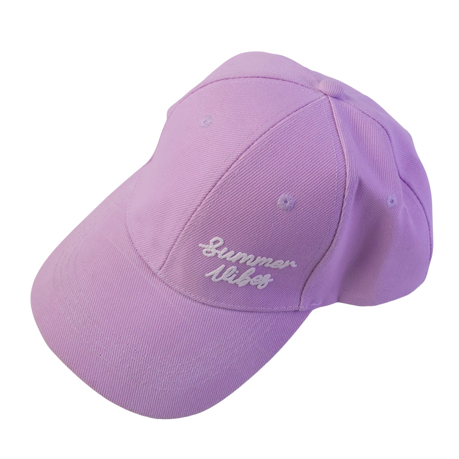 Summer Vibes Embroidered Baseball Cap Stylish Sun Protection - Detail View 5