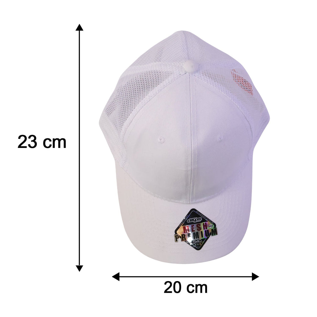 Breathable Mesh Trucker Cap Unisex Fashion for Outdoors & Casuals - Detail View 6