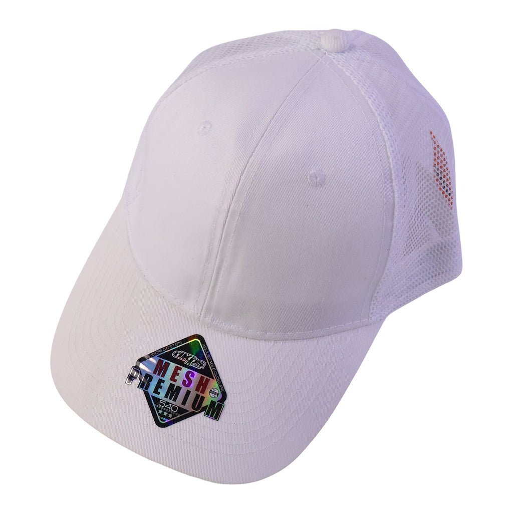Breathable Mesh Trucker Cap Unisex Fashion for Outdoors & Casuals - Detail View 5