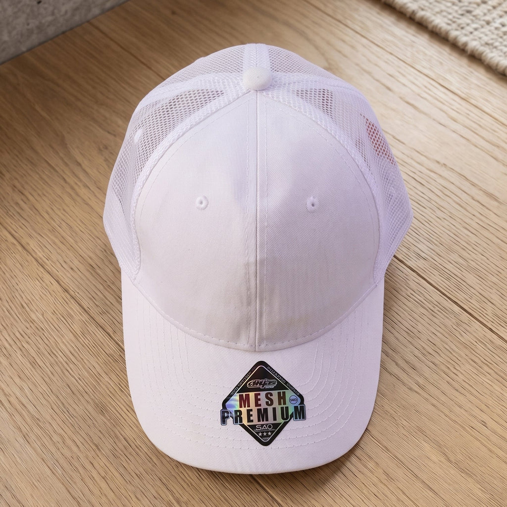 Breathable Mesh Trucker Cap Unisex Fashion for Outdoors & Casuals - Detail View 8