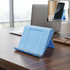 ALVENZA Mobile Phone Stand – Adjustable, Foldable & Portable for Desk Use