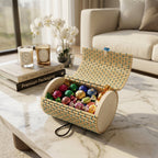 Mini Bamboo Gift Box Elegant Favor & Treat Container - Detail View 8