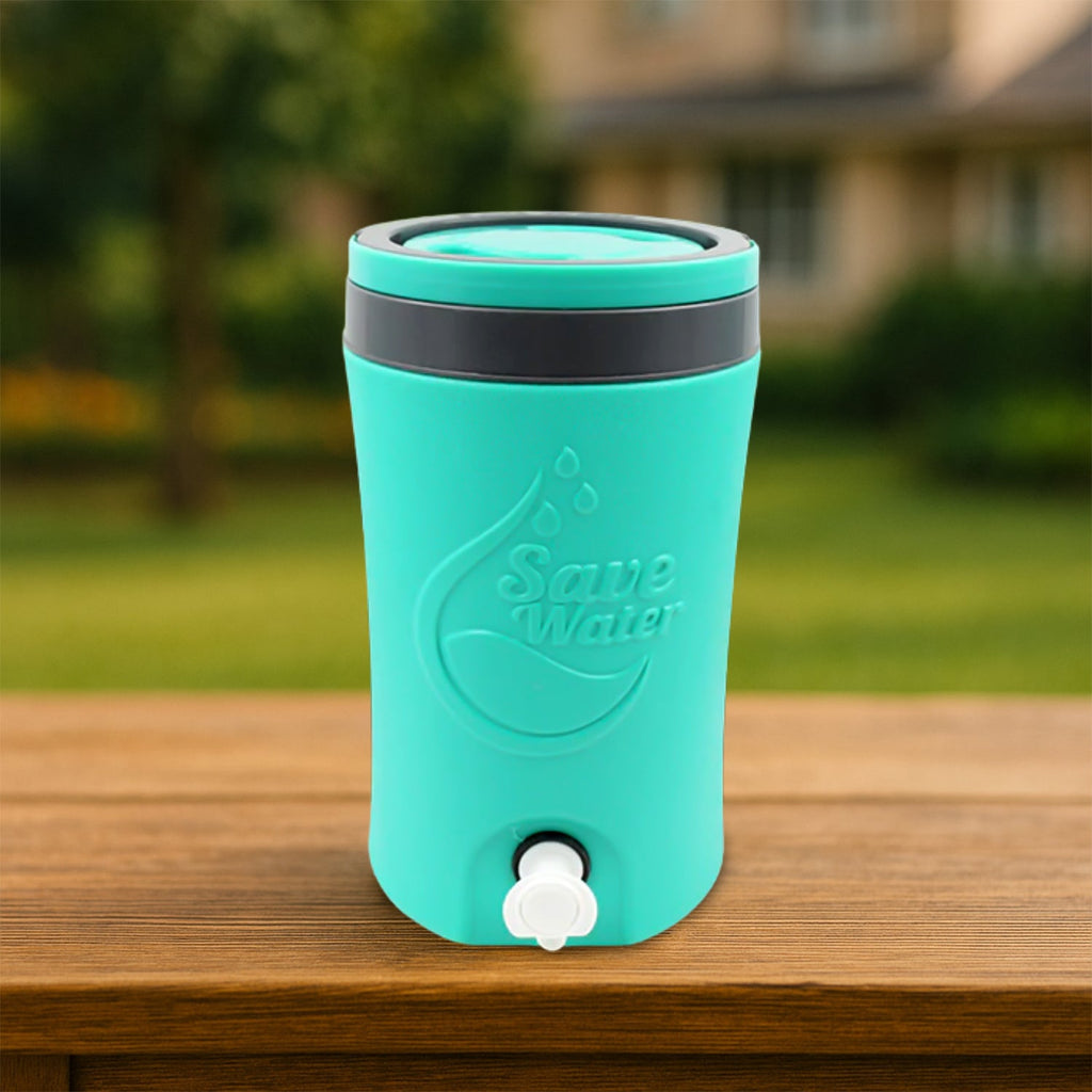 ALVENZA Insulated Water Jug 5 Litre – Plastic Storage with Tap | ChillPour