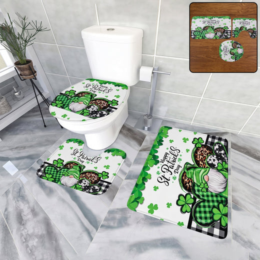 3 in 1 Bathroom Mat Set – Complete Floor Coverage & Non-Slip Design