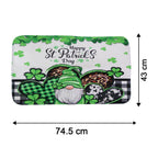 3 in 1 Bathroom Mat Set Complete Floor Coverage & Non-Slip Design - Detail View 6