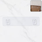 Adhesive Plastic Wall Hook Strong & Waterproof for Home & Kitchen