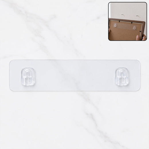 Adhesive Plastic Wall Hook – Strong & Waterproof for Home & Kitchen