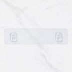 Adhesive Plastic Wall Hook Strong & Waterproof for Home & Kitchen - Front View