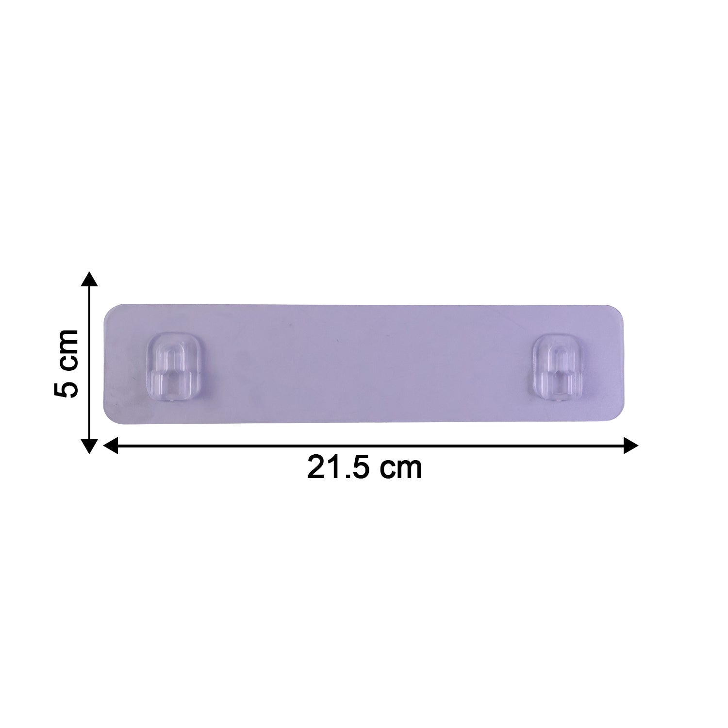 Adhesive Plastic Wall Hook Strong & Waterproof for Home & Kitchen - Detail View 6