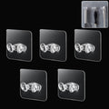 Adhesive Wall Hooks Strong Hold & No Damage Walls