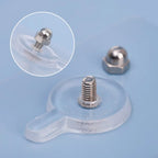 Self Adhesive Wall Hook Damage-Free Magnetic Hanging Solution - Front View