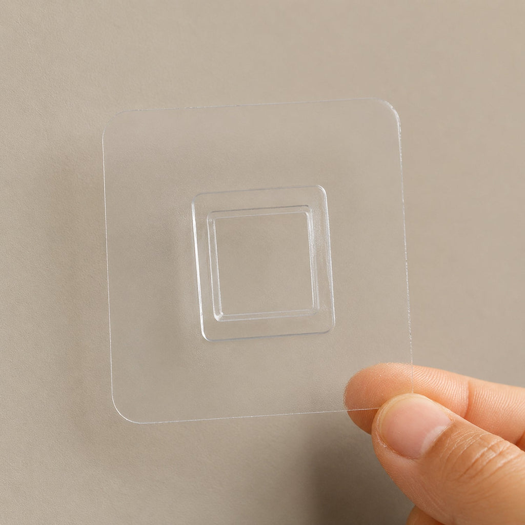 Self Adhesive Wall Hook Damage-Free, Easy Install & Reusable