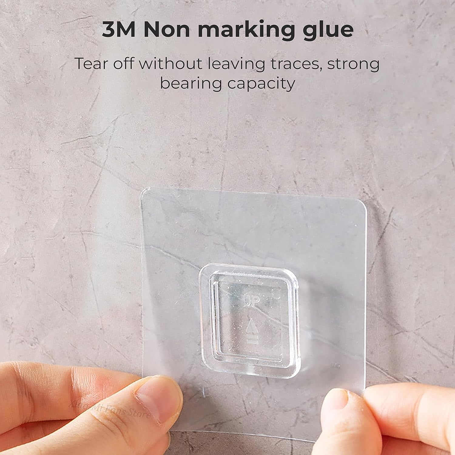 Self Adhesive Wall Hook Damage-Free, Easy Install & Reusable - Detail View 5