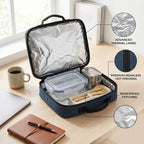 Multipurpose Travel Organizer Bag Compact & Lightweight Storage - Back View