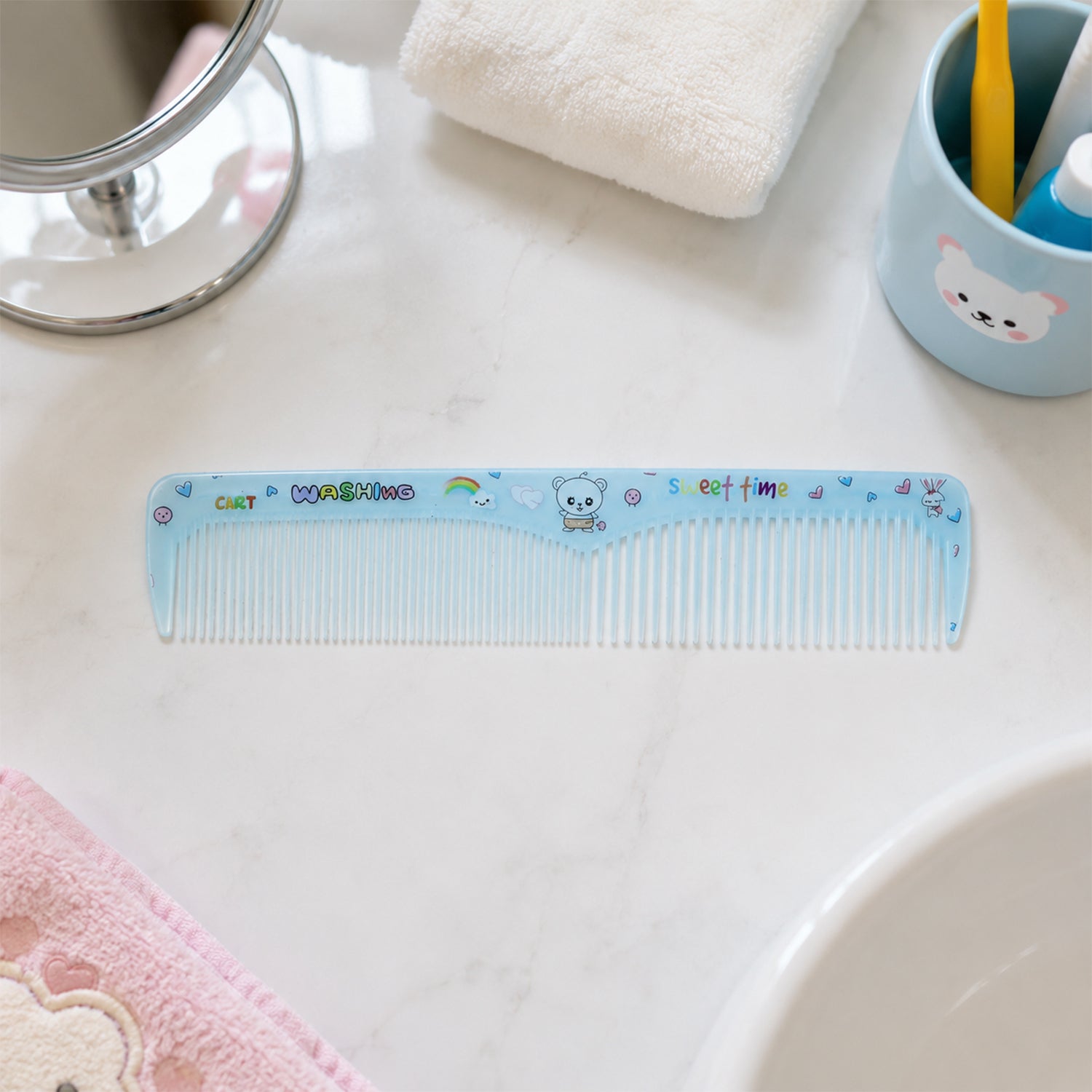 Anti-Static Hair Styling Comb Effortless Detangling & Frizz Control - Detail View 8