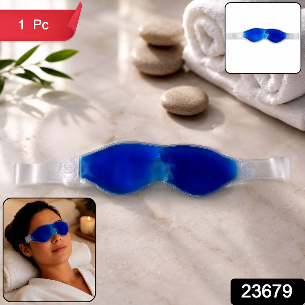 Cooling Gel Eye Mask Instant Relief & Puffy Eye Reduction - Side View