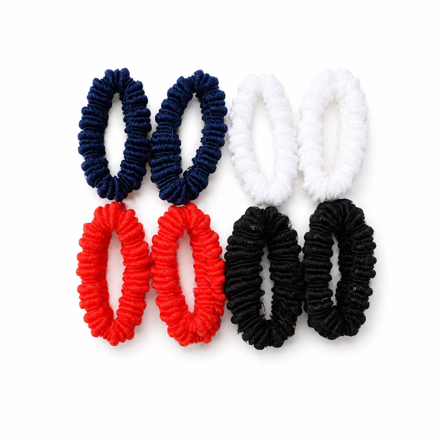 Elastic Hairband Set Gentle Grip & Vibrant Colors for All-Day Hold - Detail View 5