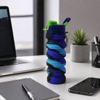 Sili Fold Collapsible Silicone Water Bottle Leakproof & Portable