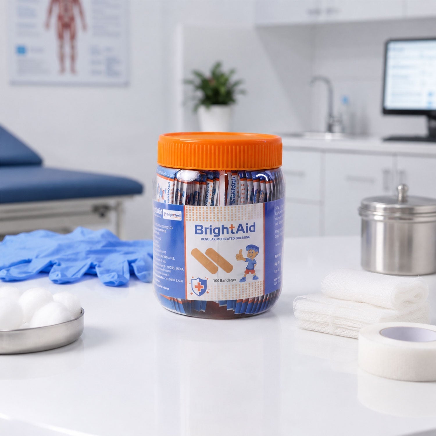 Medicated Adhesive Bandages – Soft, Breathable & Skin-Friendly