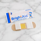 Adhesive Bandages Medicated Sterile Sheets for Minor Wounds - Back View
