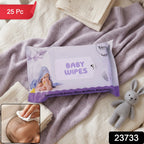 Travel Fresh Baby Wet Wipes Gentle & Portable for Sensitive Skin - Side View