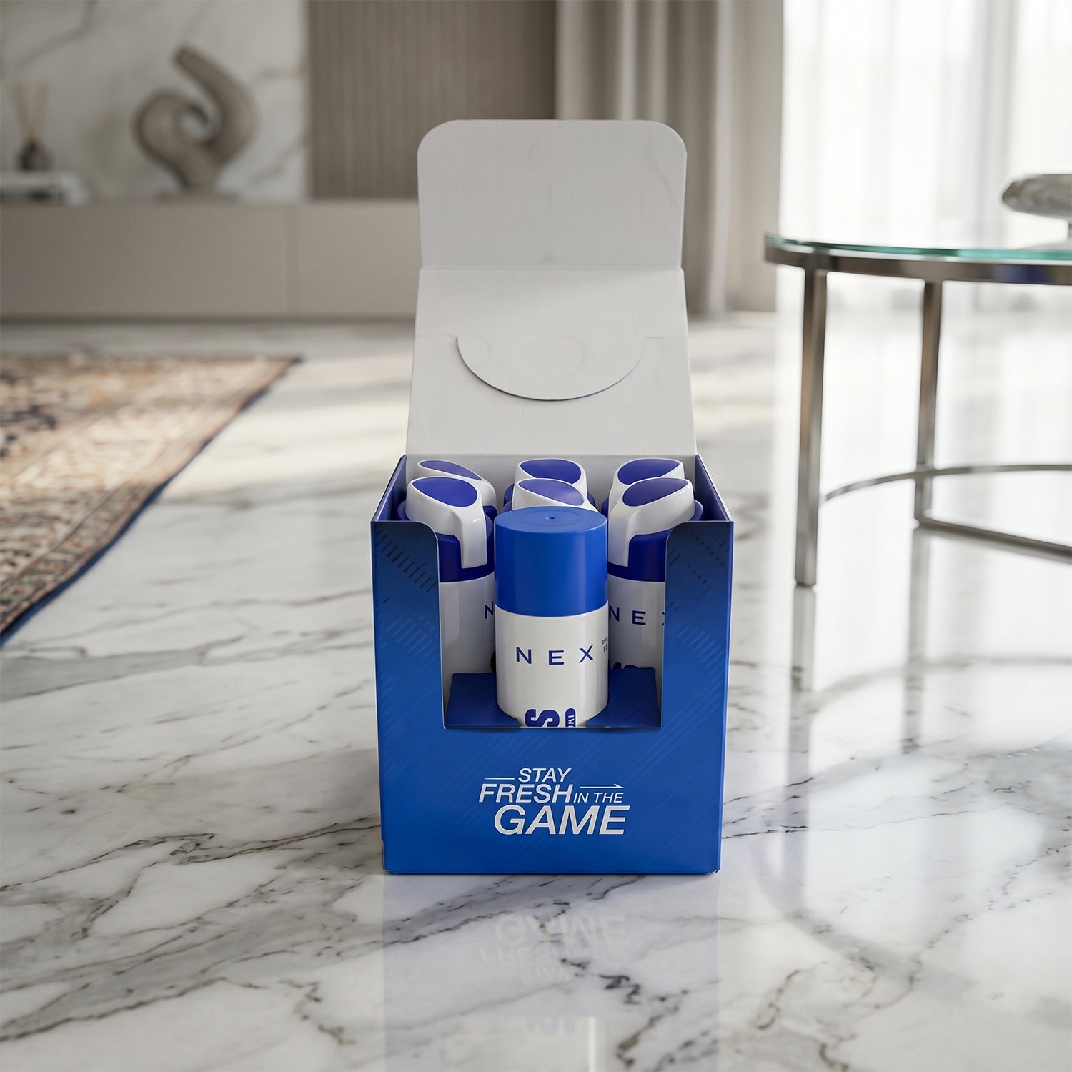 Body Spray Deodorant Long Lasting Sport Fragrance for Men - Front View
