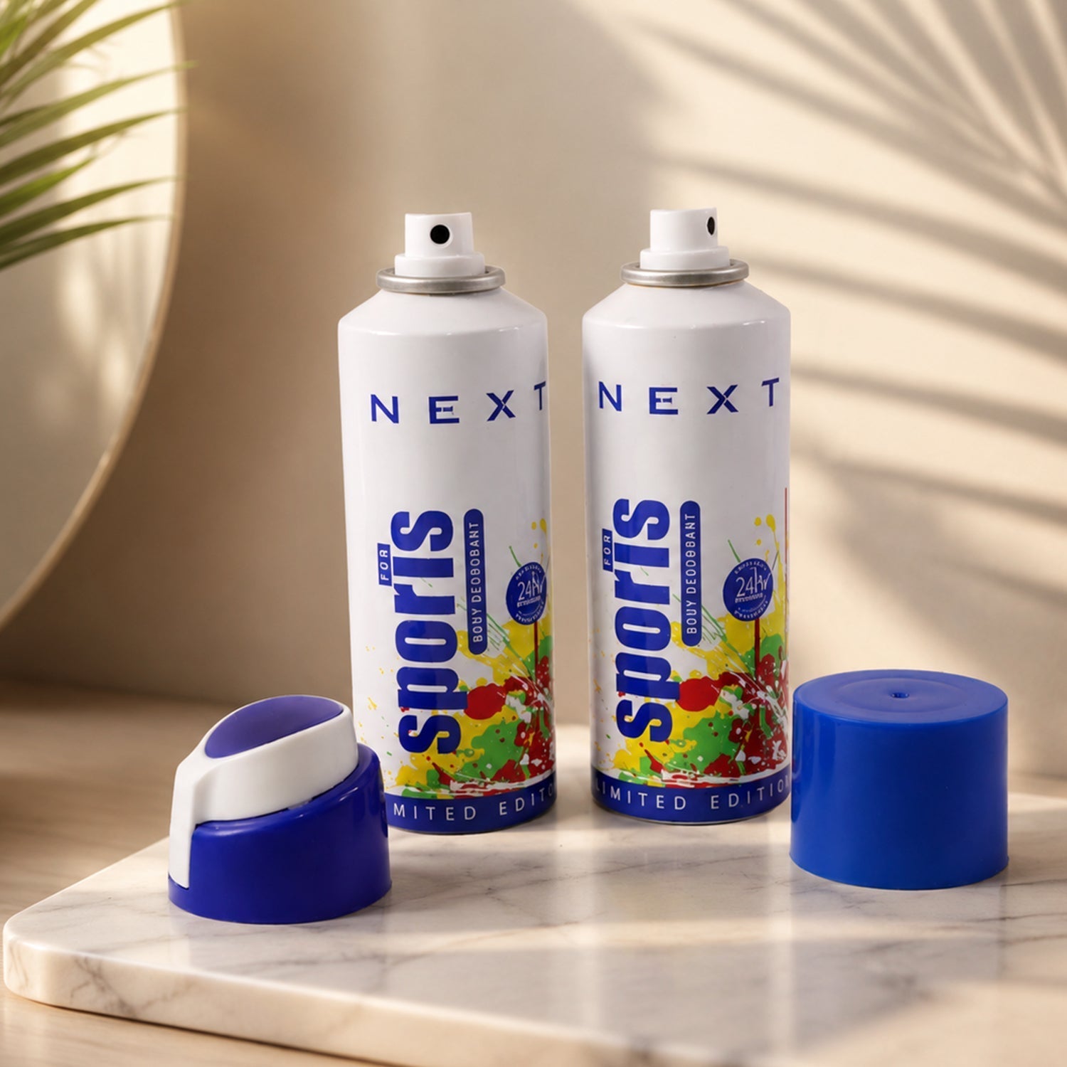 Body Spray Deodorant Long Lasting Sport Fragrance for Men - Back View