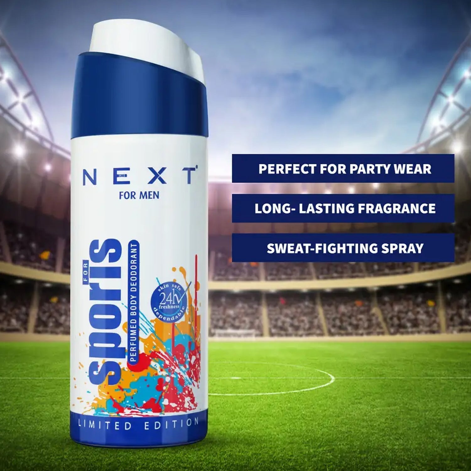 Body Spray Deodorant Long Lasting Sport Fragrance for Men - Detail View 7