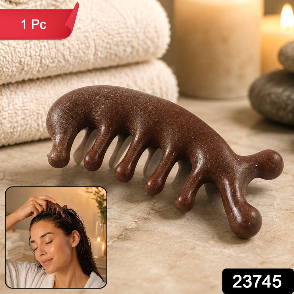 Wooden Scalp Massager Comb Promotes Hair Growth & Relaxation