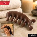 Wooden Scalp Massager Comb Promotes Hair Growth & Relaxation