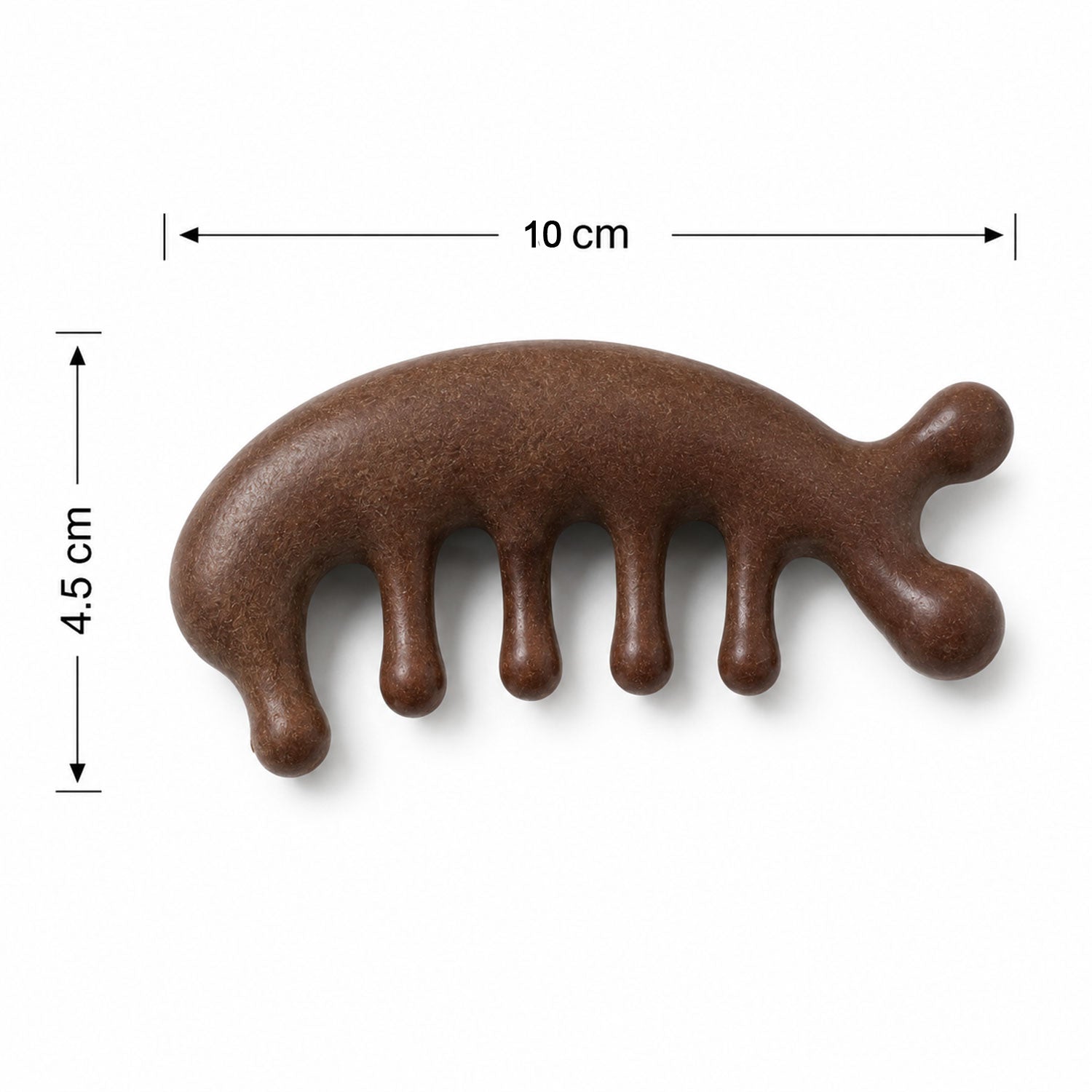 Wooden Scalp Massager Comb Promotes Hair Growth & Relaxation - Detail View 6