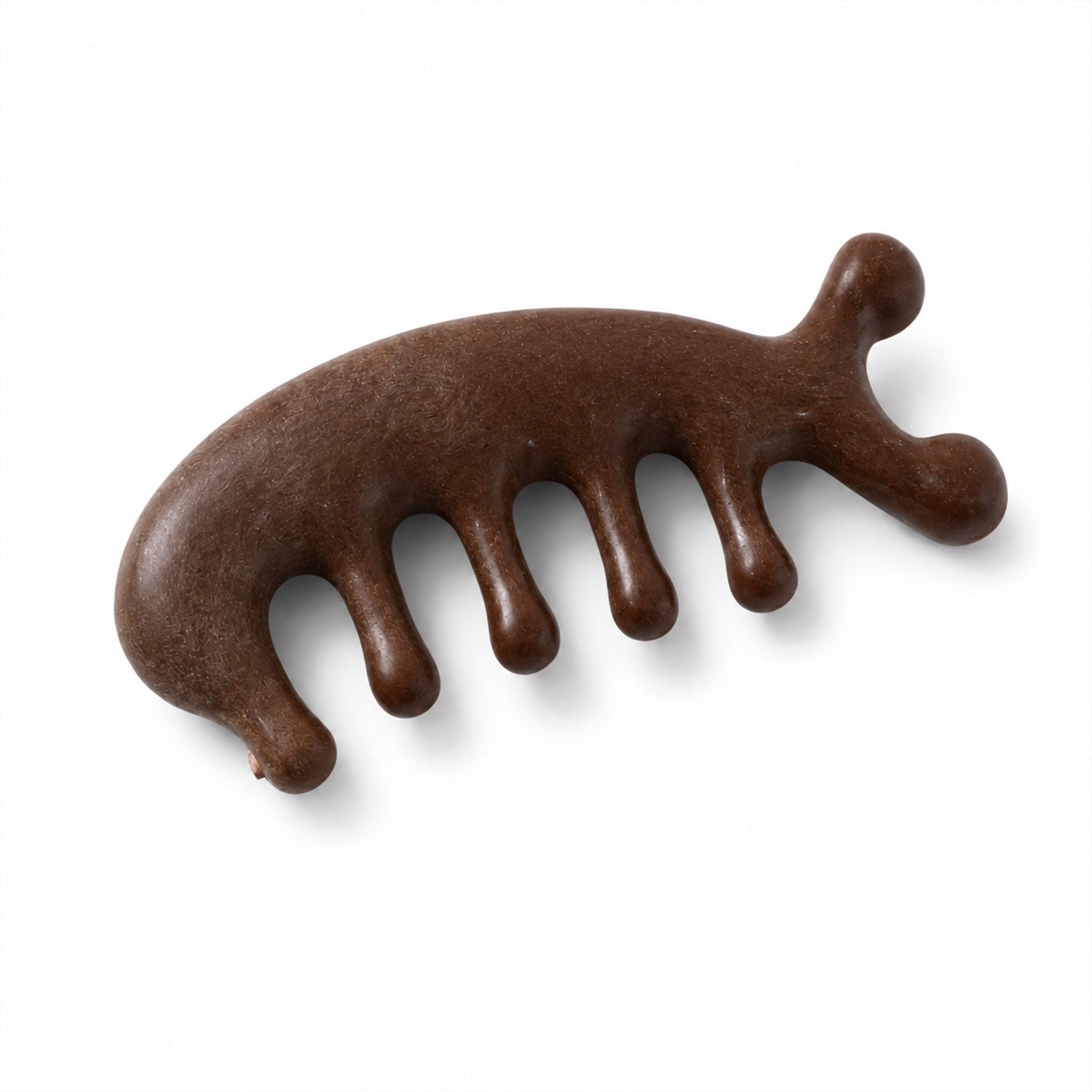 Wooden Scalp Massager Comb Promotes Hair Growth & Relaxation - Detail View 5