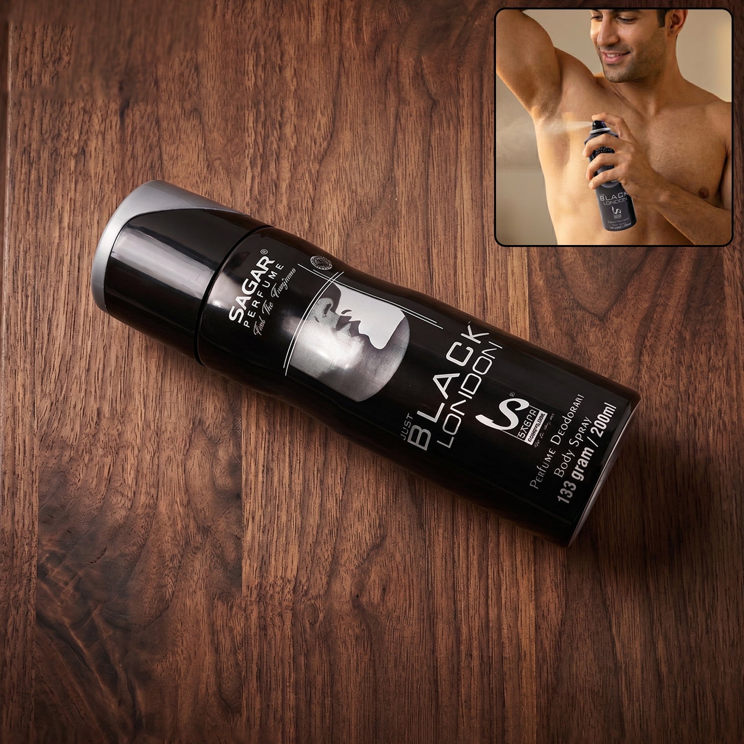 Men's Deodorant Spray Long-lasting masculine fragrance for daily use