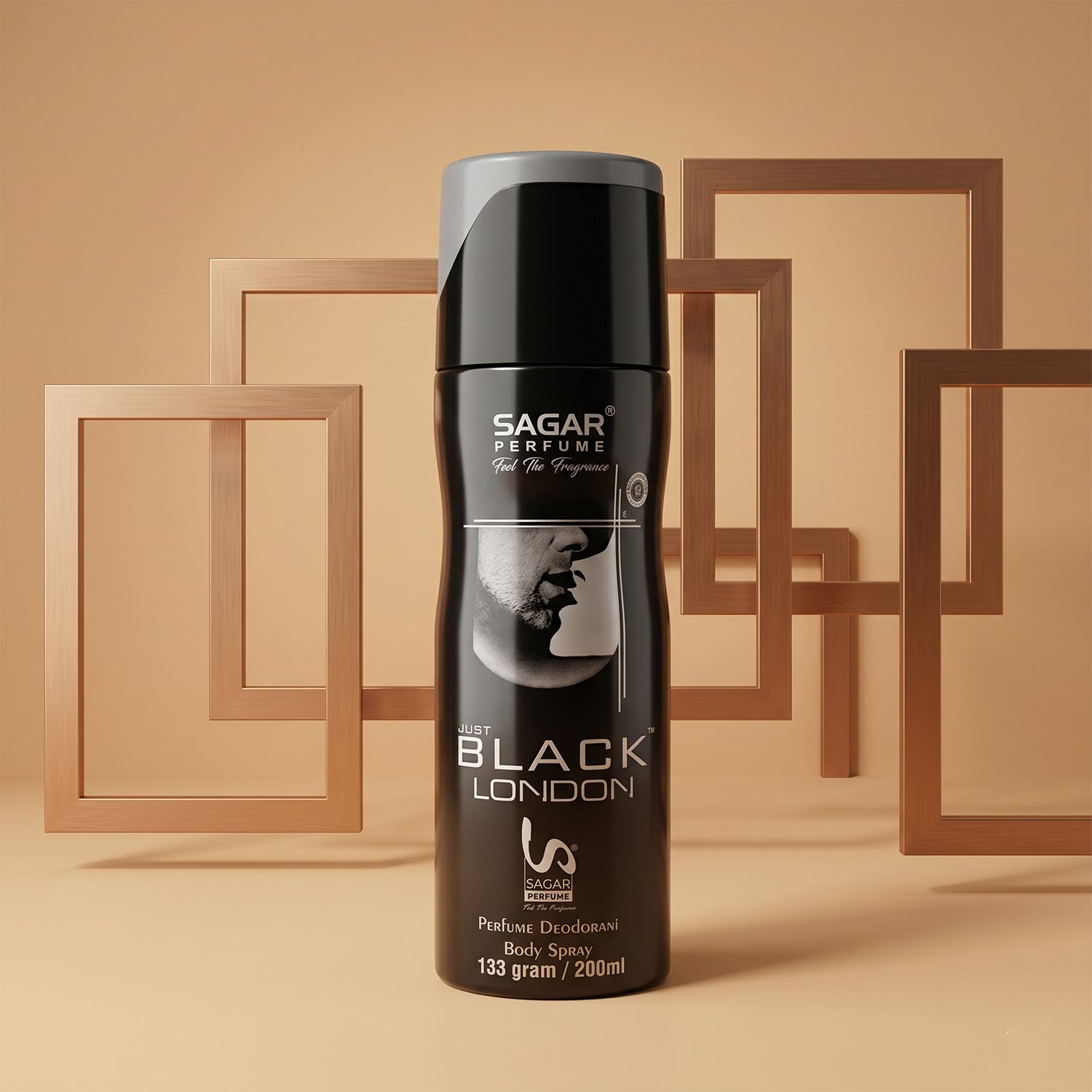 Men's Deodorant Spray Long-lasting masculine fragrance for daily use - Front View