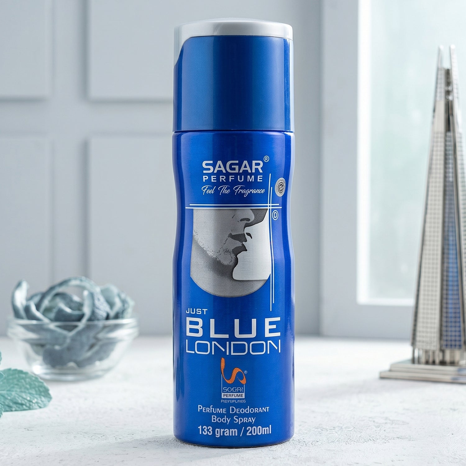 Men's Long Lasting Perfume Body Spray Daily Freshness and Confidence - Back View